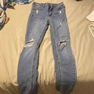 wild fable ripped skinny jeans